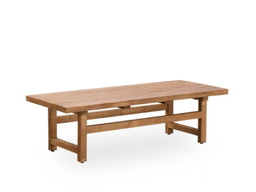 ALFRED - Rectangular teak coffee table by Sika Design - view 2